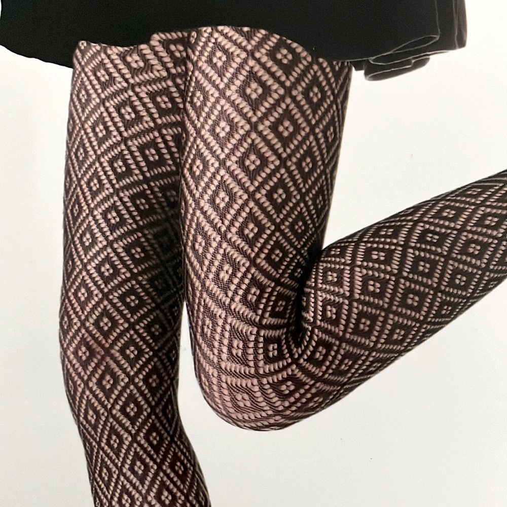 NEW Geo Metric Fishnet Pantyhose for Halloween or Special Occasion